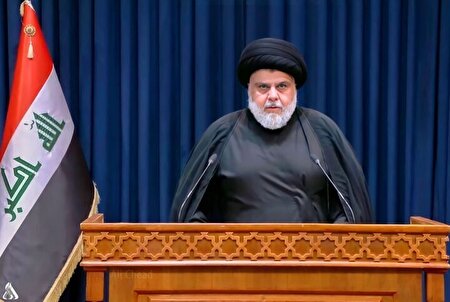 پیام استقبال مقتدی صدر در آستانه تشییع پیکر رهبر شهید در عراق