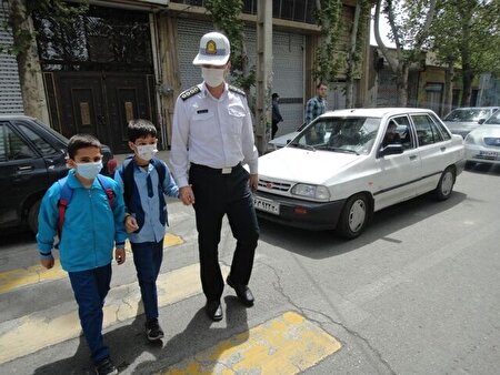 پلیس مهیای بازگشایی مدارس