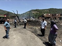 آتش‌سوزی در شمال ترکیه