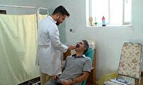 خدمات‌رسانی رایگان کادر درمان بیمارستان ارتش به اهالی روستای ارنجک قزوین
