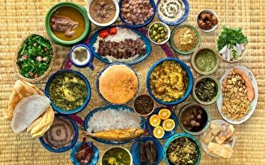 سیستان و بلوچستان رنگین کمانی از غذاهای محلی