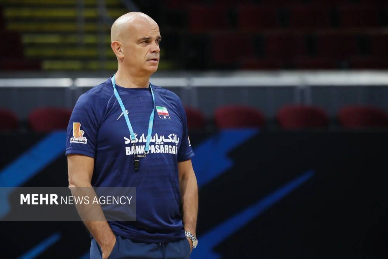 Iran volleyball coach Totolo lauds performance in 2026 VNL Week2