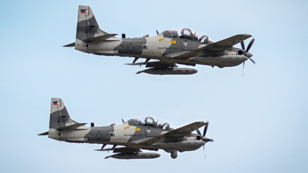 Outgunned Philippine Air Force takes on South China Sea defence