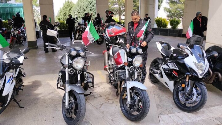 Motorcycle rally held in Iran to protest damage to cultural heritage sites