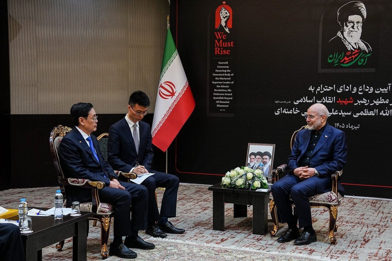 Qalibaf turns funeral diplomacy into a platform for regional engagement