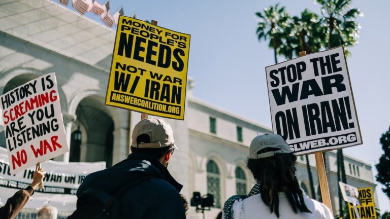 Everyone is against this war, except its architects