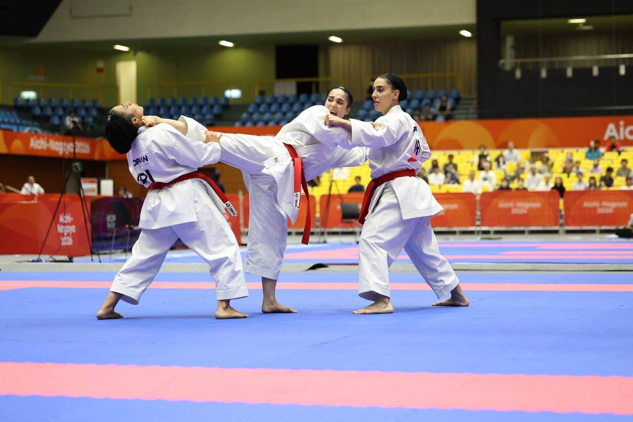 Iran’s women’s kata secure silver at 2026 Asian games
