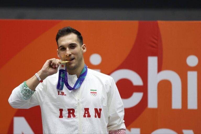 Mahmoud Nemati wins gold at Nagoya Asian Games