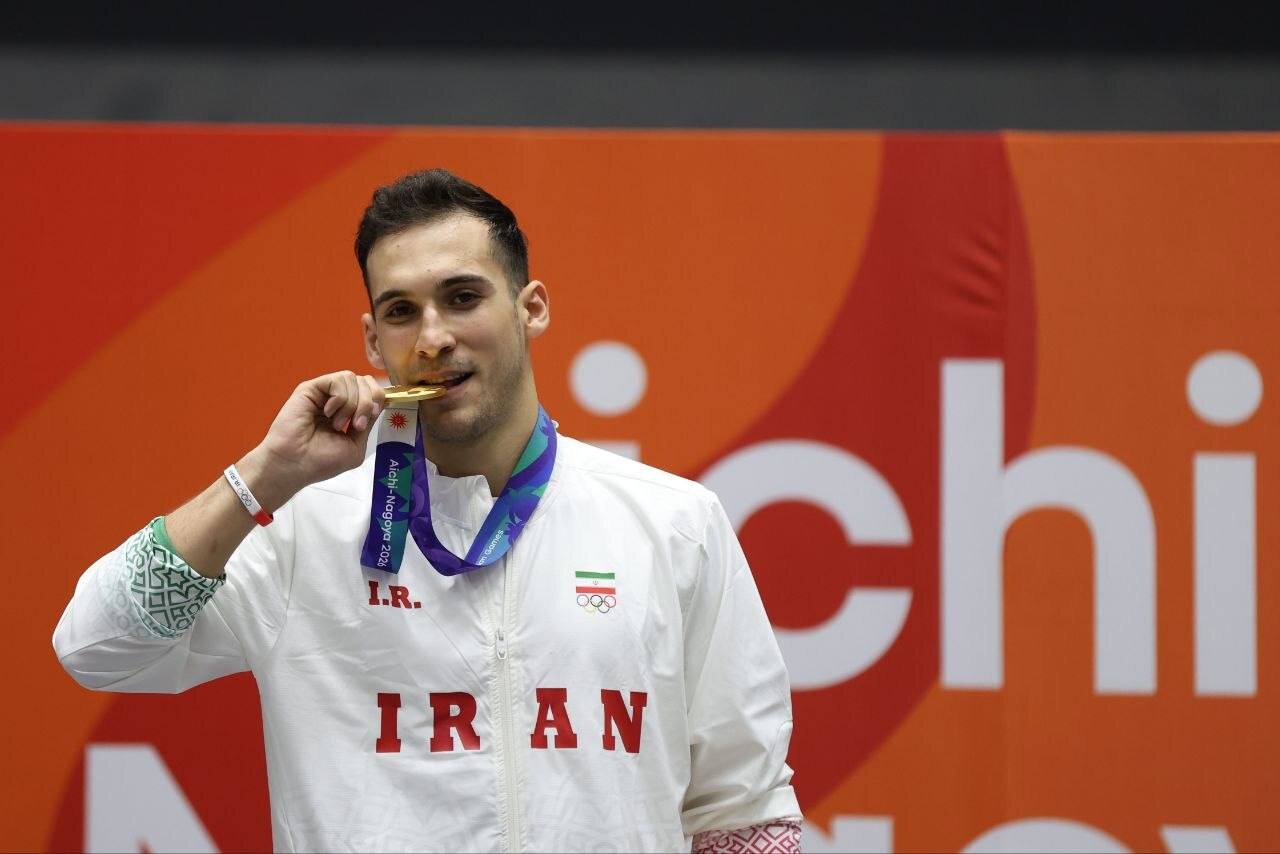 Mahmoud Nemati wins gold at Nagoya Asian Games