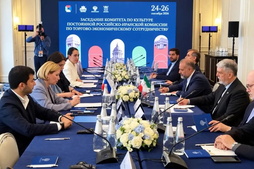 Iranian, Russian culture ministers meet in St. Petersburg, promise new era in cultural relations