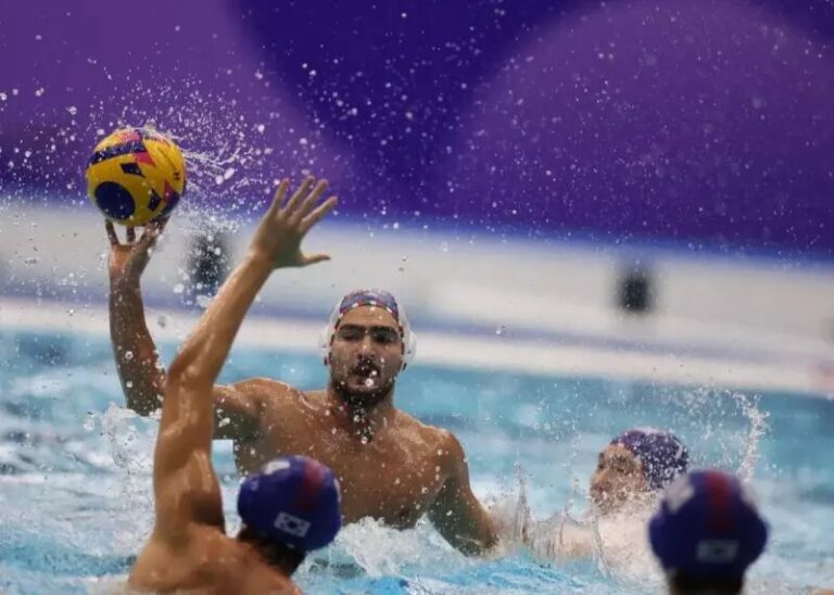 Iran water polo beat South Korea in Nagoya