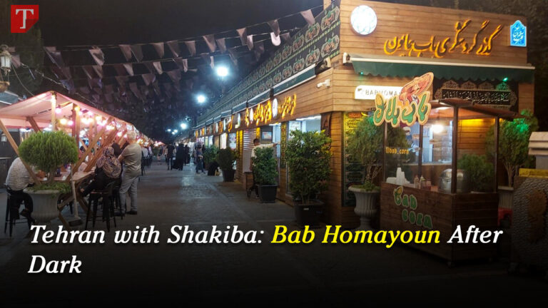 Tehran with Shakiba: Bab Homayoun After Dark