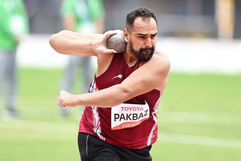2026 Nagoya: Saman Pakbaz collects shot put gold
