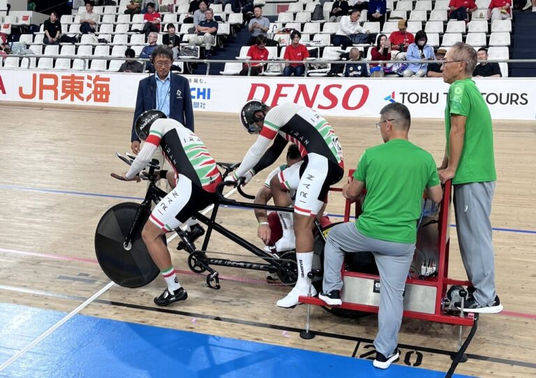 Iranian para cyclists take bronze in Nagoya