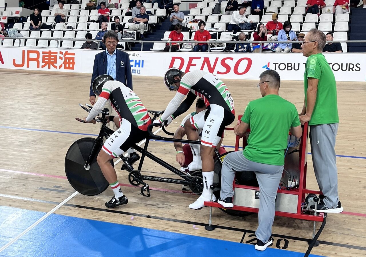 Iranian para cyclists take bronze in Nagoya