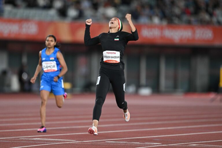 Safarzadeh takes gold in women’s 400m at Asian Para Games