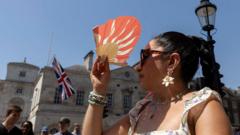 UK braced for hottest June night after 36.7C high on warmest day of year