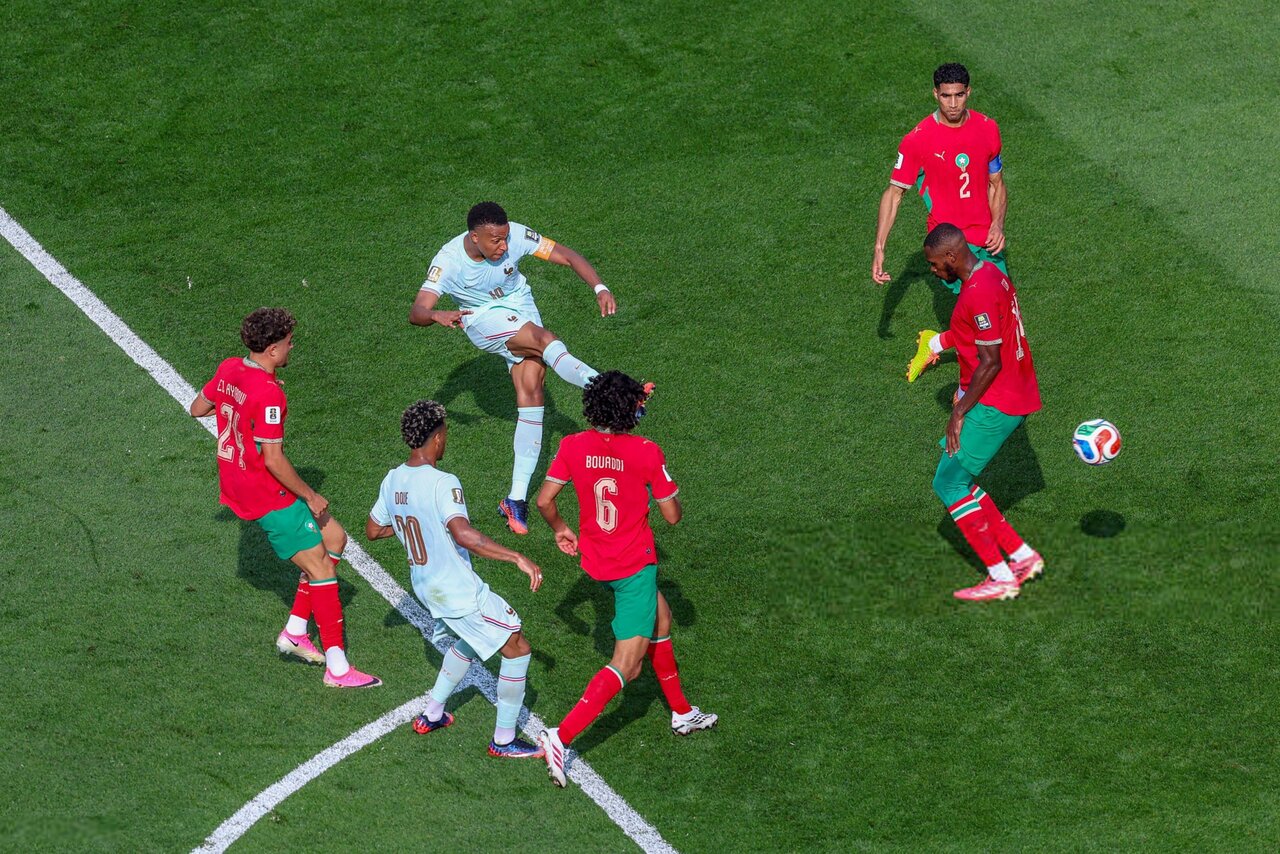 عکس| فرانسه‌ی مخوف در نیمه‌نهایی جام‌جهانی 2026
