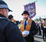 Police block Protestant Orange Order from controversial parade route