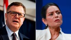 Mel Stride and Priti Patel replaced in major Tory reshuffle