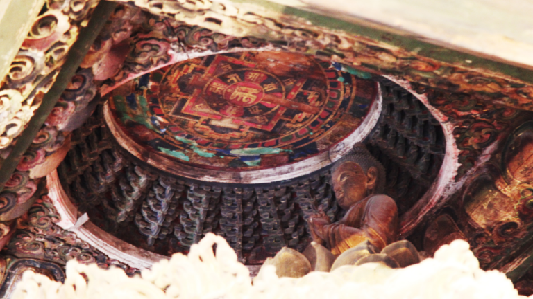 The hidden caisson ceiling at Beijing's Zhihua Temple – don't miss it