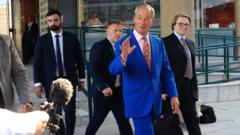 Farage's rivals rule out standing in Clacton by-election