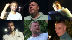 Police searching for six men over anti-migrant protest in Portsmouth