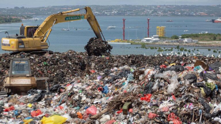 Residents on Indonesia’s Bali resort to burning trash after landfill ban on organic waste