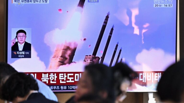 North Korea fires 2 missiles in 3 hours amid tensions over US drills