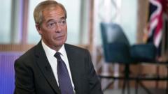 Farage says £72m donations are compliant 'with the law today'