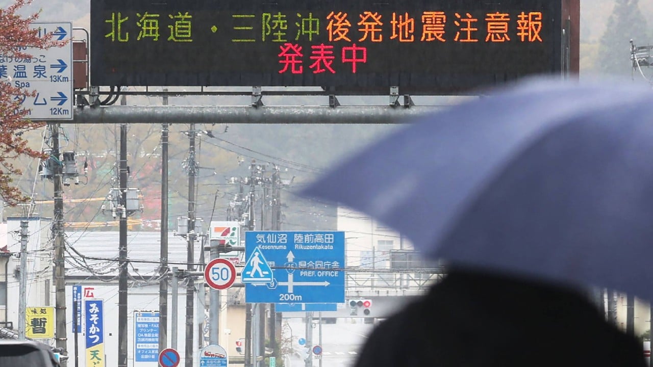 Japan escapes worst of magnitude 7.7 quake but experts warn of potential bigger one