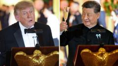 Watch: What was it like inside the Trump-Xi White House dinner?
