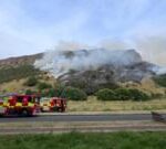 Fire crews battling blaze on Arthur’s Seat in Edinburgh