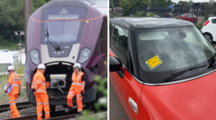 Council sorry for parking fines after train crash