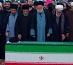 علی خامنه‌ای و چهار نفر از اعضای خانواده‌اش در  حرم امام رضا در مشهد به خاک سپرده شدند