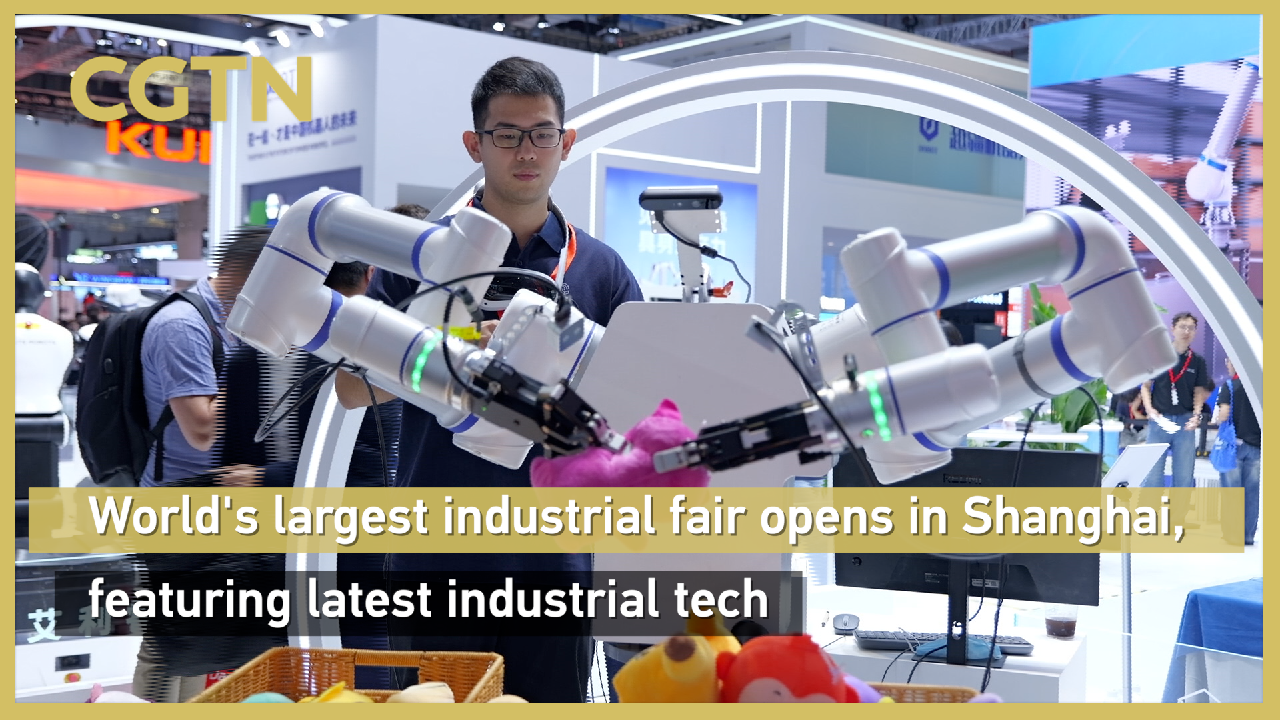 World's largest industrial fair opens in Shanghai