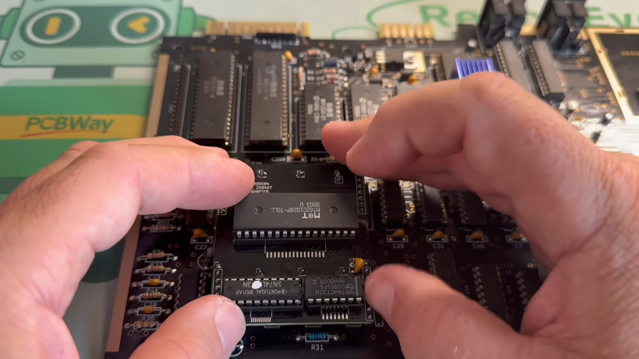 C64 Finally Gets the SRAM Corporate Wouldn’t Pay For