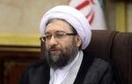 گریه آملی لاریجانی هنگام نام بردن از شهید علی لاریجانی+ فیلم