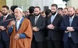 احمد شرع در نماز صبح مسجد رفاعی دمشق