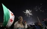 جشن و شادی در دمشق پس از اعلام انحلال «قسد»