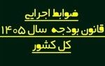 هیئت وزیران ضوابط اجرایی قانون بودجه 1405 را تغییر داد