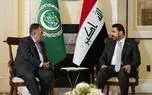 رایزنی نخست‌وزیر عراق و دبیرکل اتحادیه عرب درباره تحولات منطقه