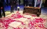 اولین تصاویر از مزار رهبر شهید در رواق دارالذکر