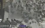 اقامه نماز زیر باران شدید در مسجدالحرام