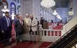 بازدید دبیرکل سازمان ملل از مسجد جامع اموی در دمشق