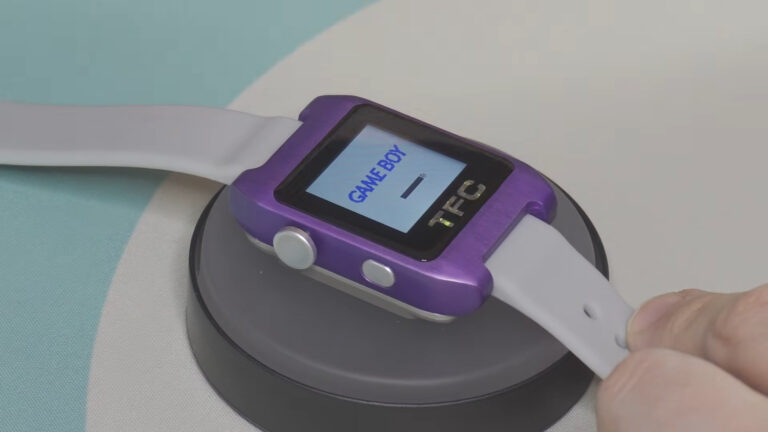 Time Frog Color is a Game Boy Color on Your Wrist