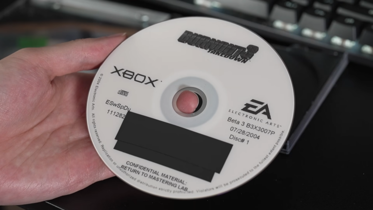 Investigating a Rare Burnout 3 Beta Disc