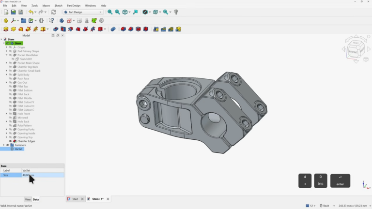 FreeCAD 1.1 Tutorial, For Beginners Who Like Clear Instructions
