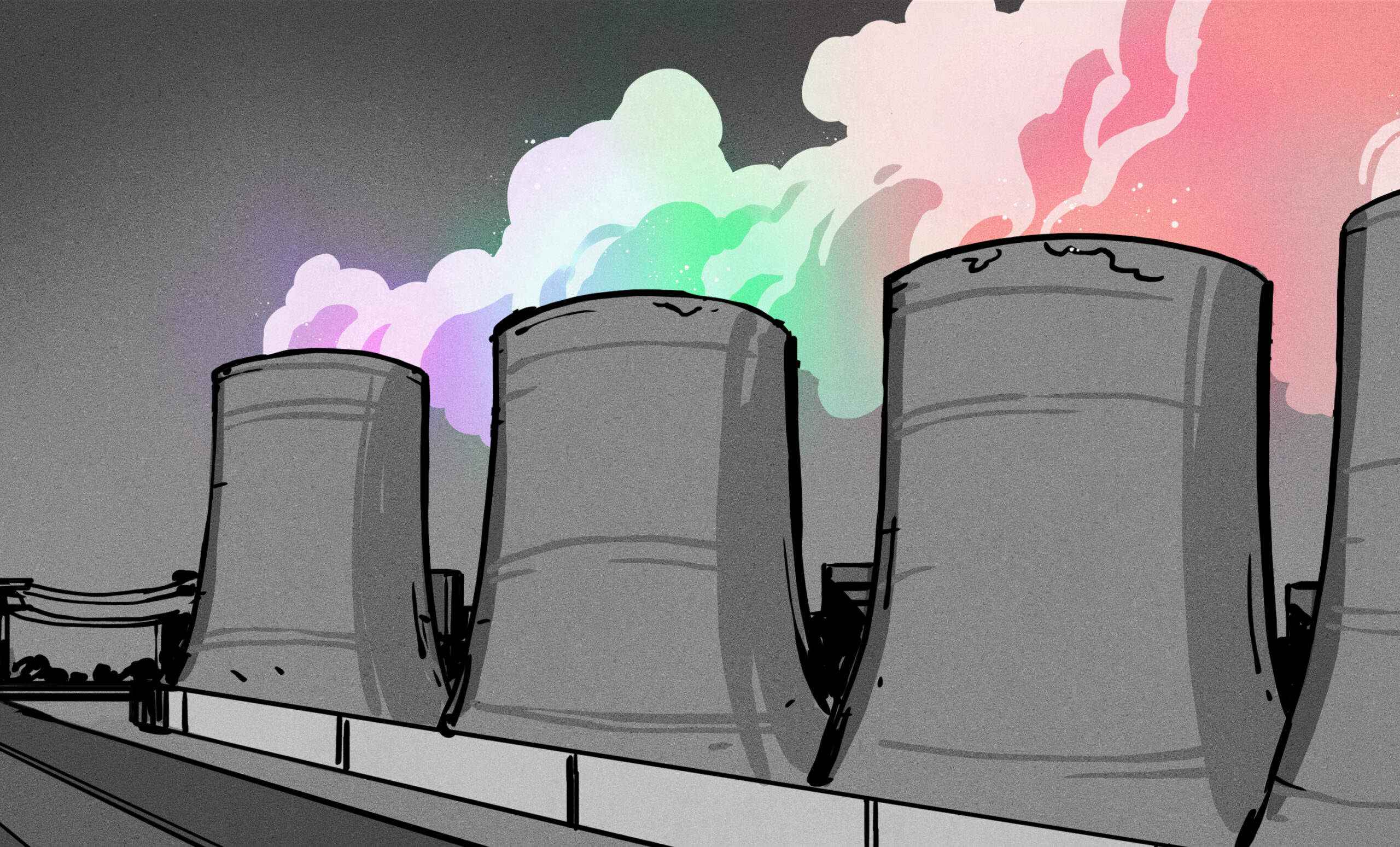 The Physics of Keeping Thermal Power Stations Cool