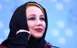 تصویری از بهنوش بختیاری در دسته عزاداری